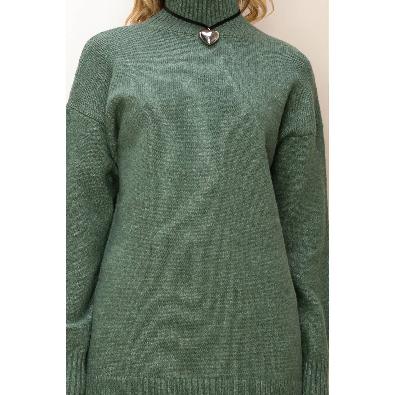 Plum Perfect Sweater Dress