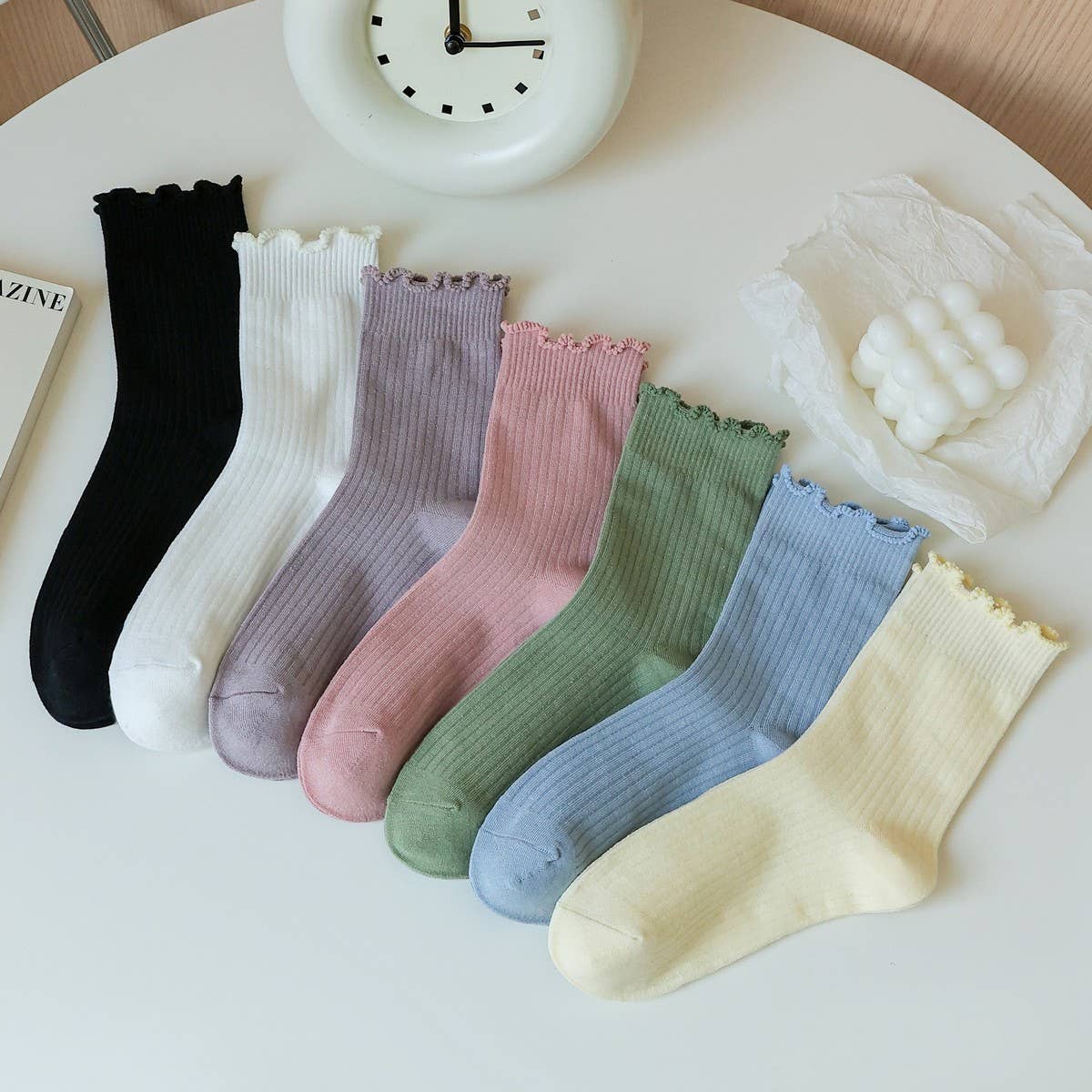 Ruffled Ankle Socks