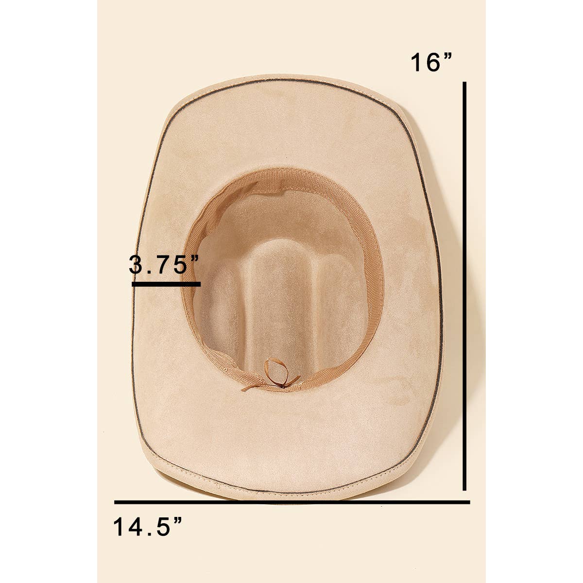 Butterfly Strap Cowboy Hat