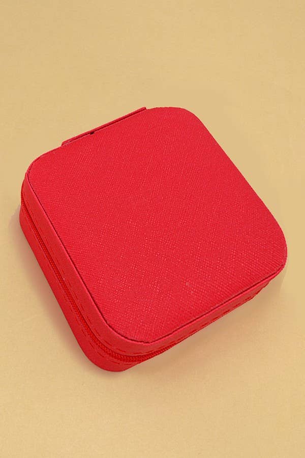 Travel Jewelry Box - Red