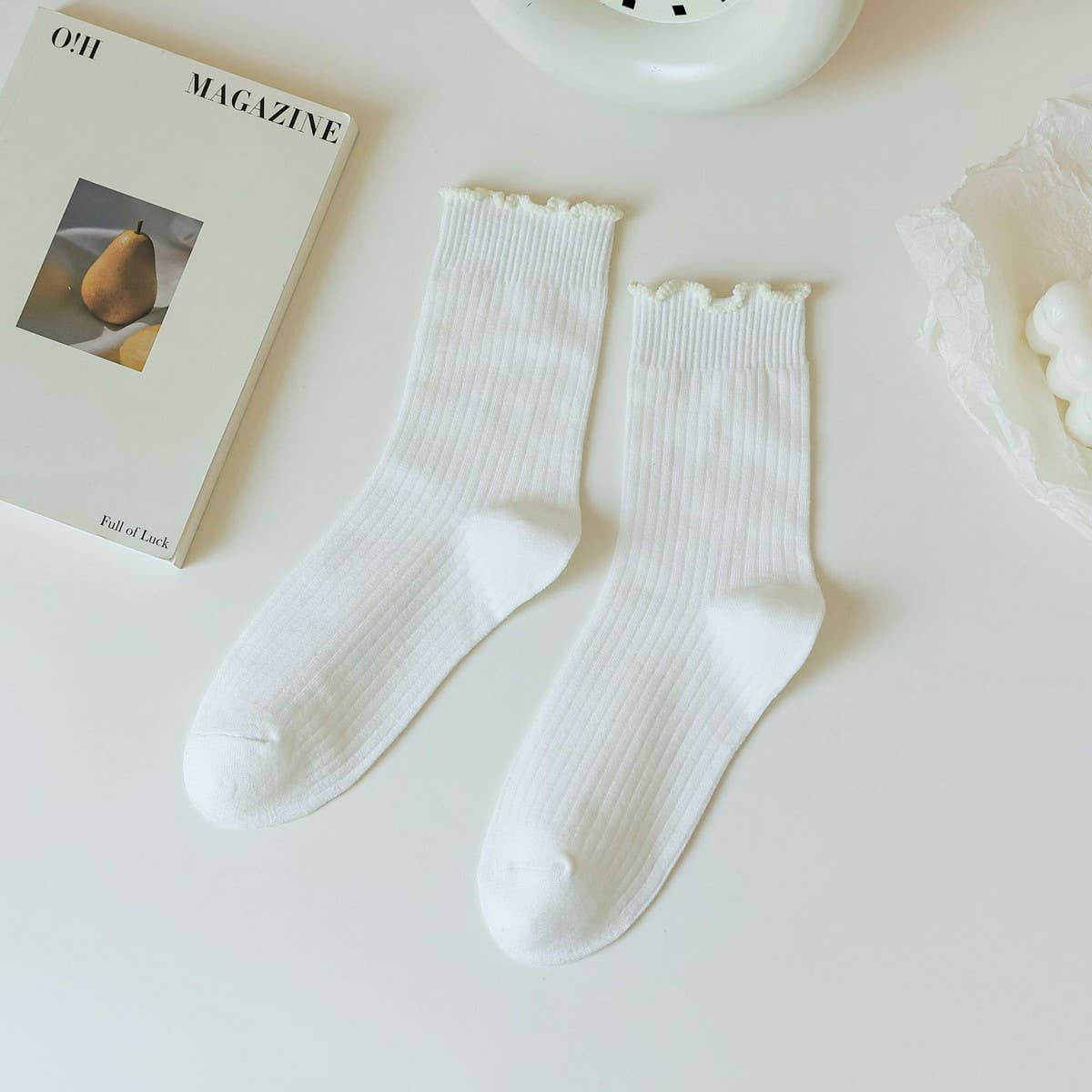 Ruffled Ankle Socks