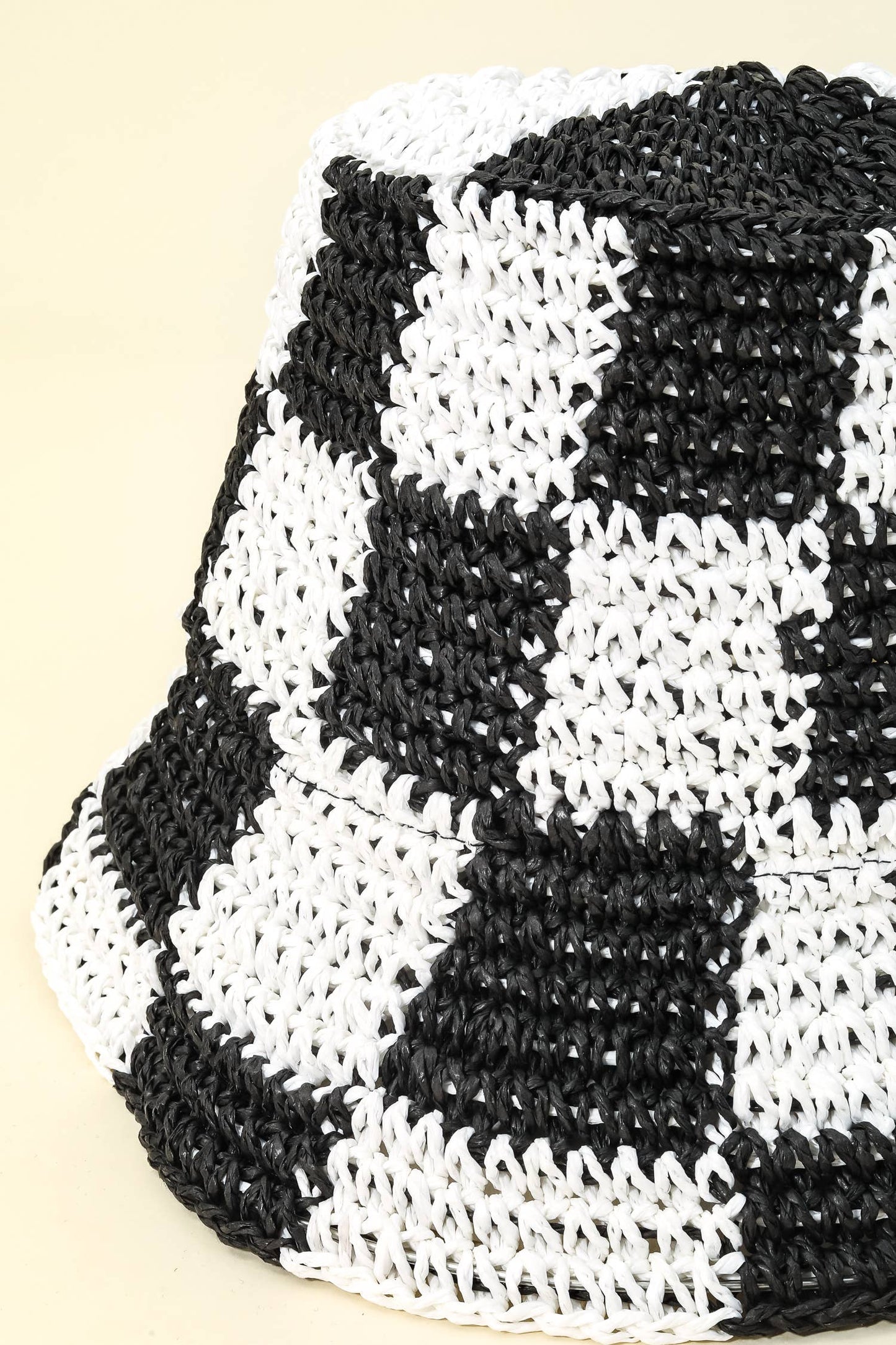 Checkered Bucket Hat