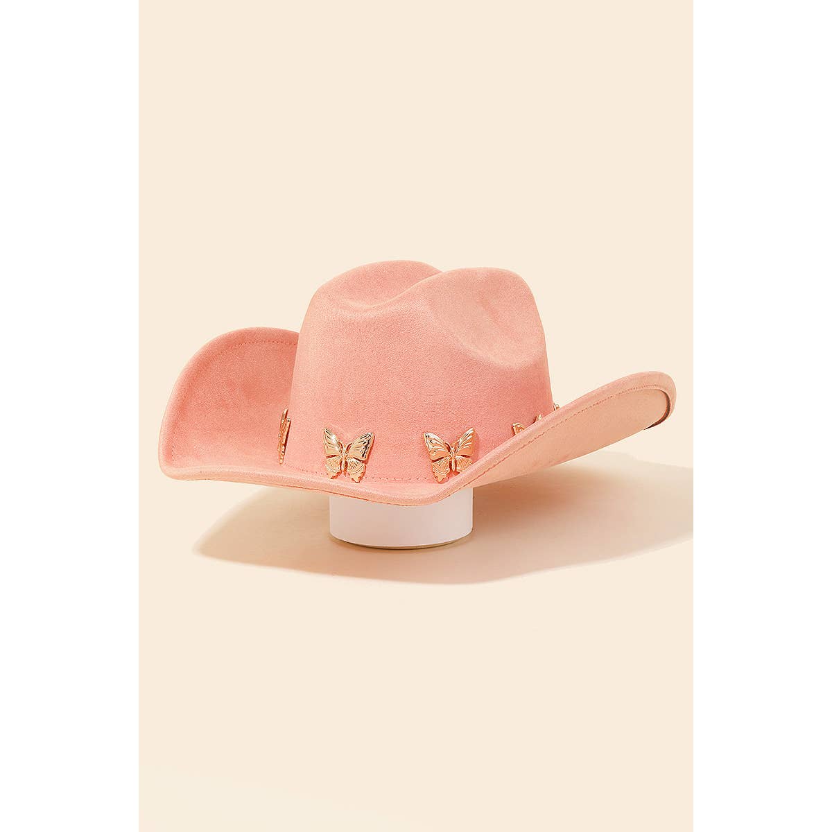 Butterfly Strap Cowboy Hat