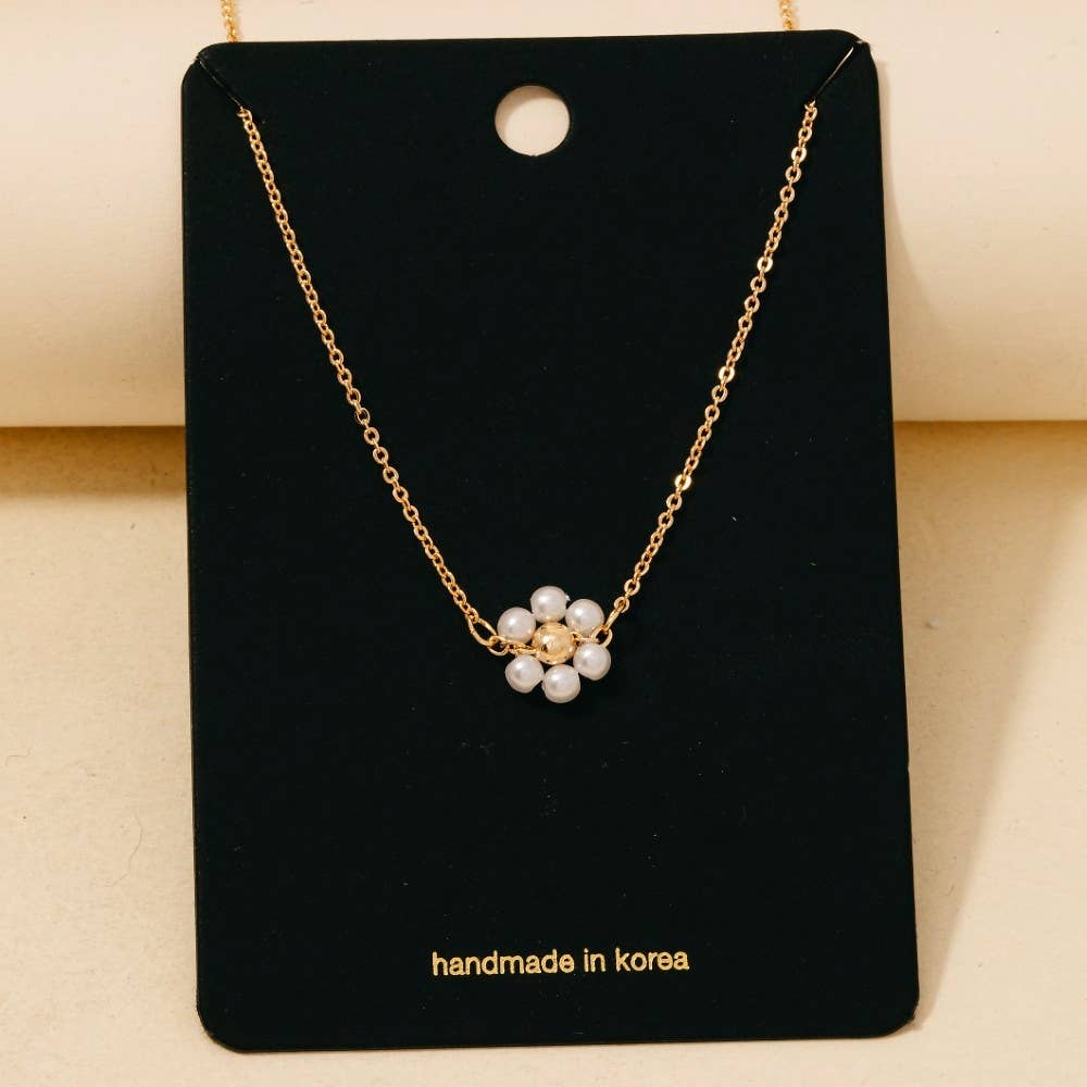 Pearl Flower Pendant