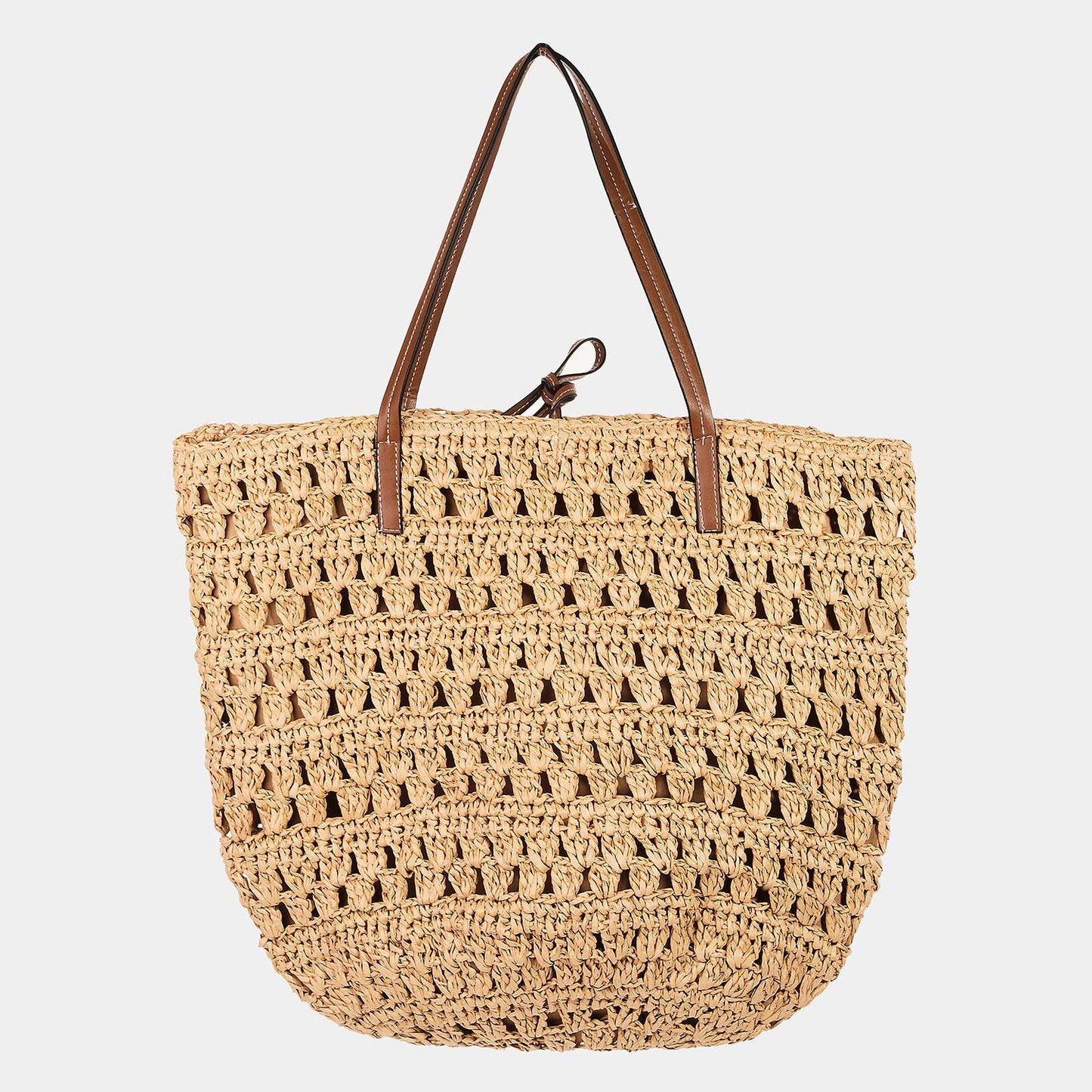 Simple Straw Tote