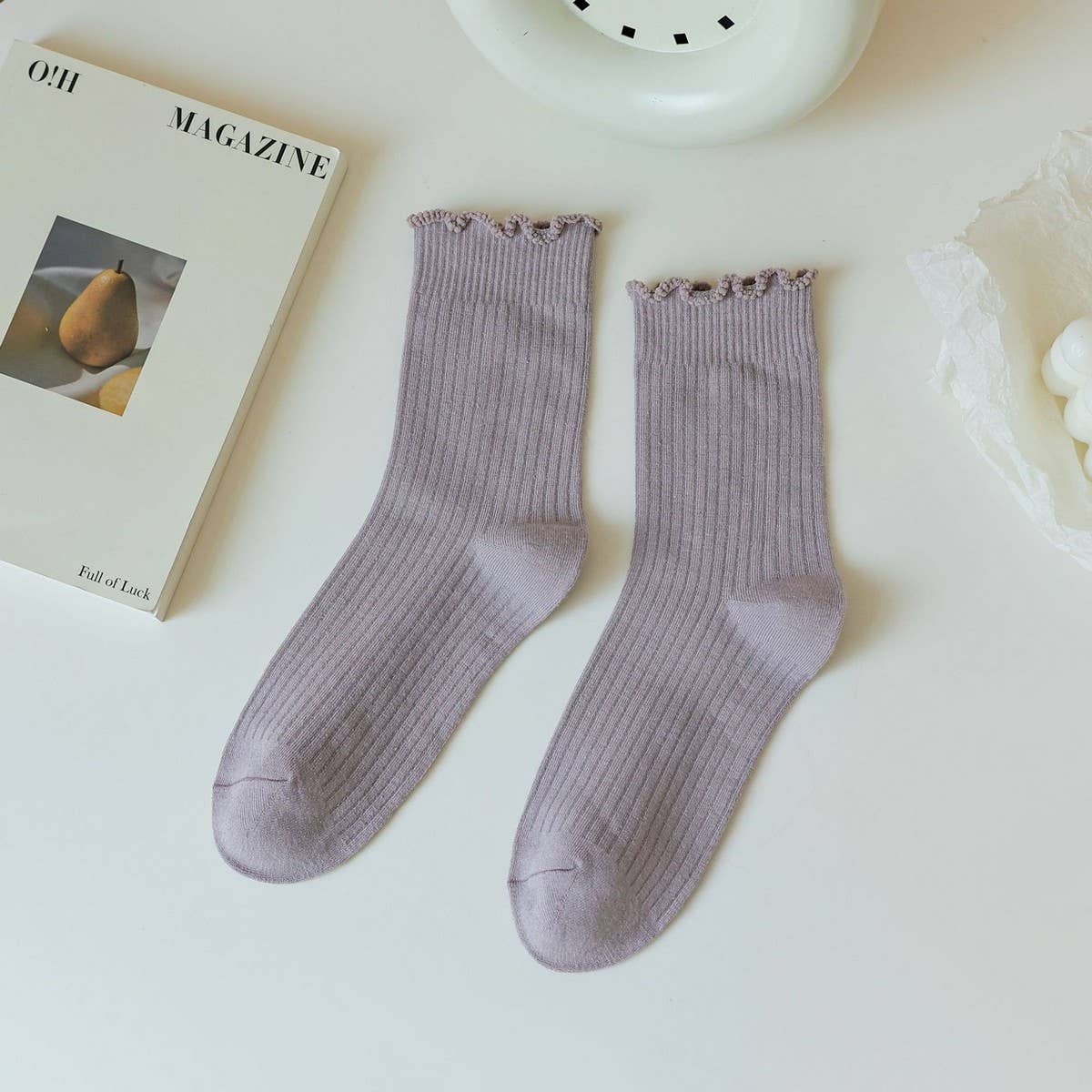 Ruffled Ankle Socks