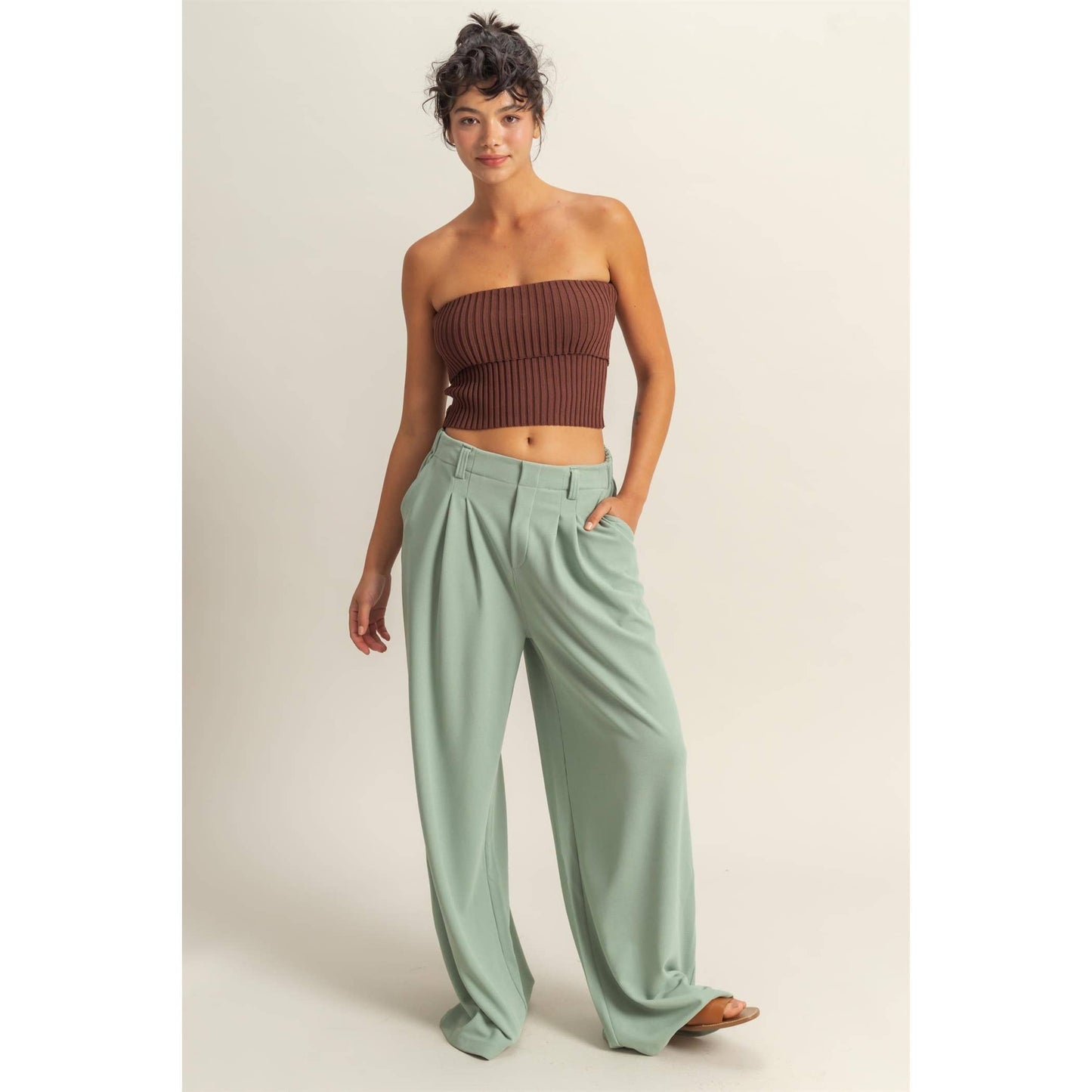 Lilac Knit Pant