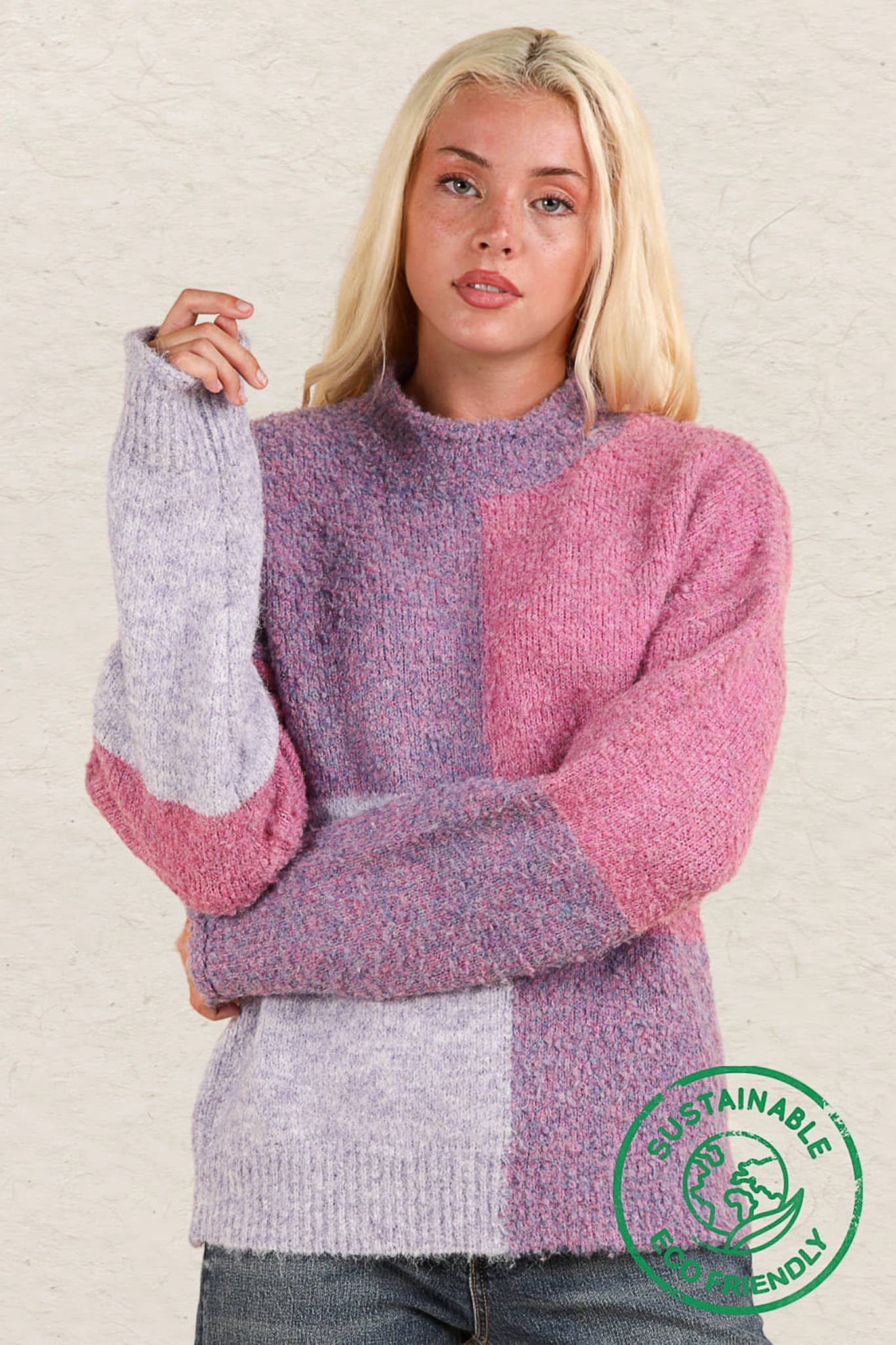 Hues of Violet Sweater