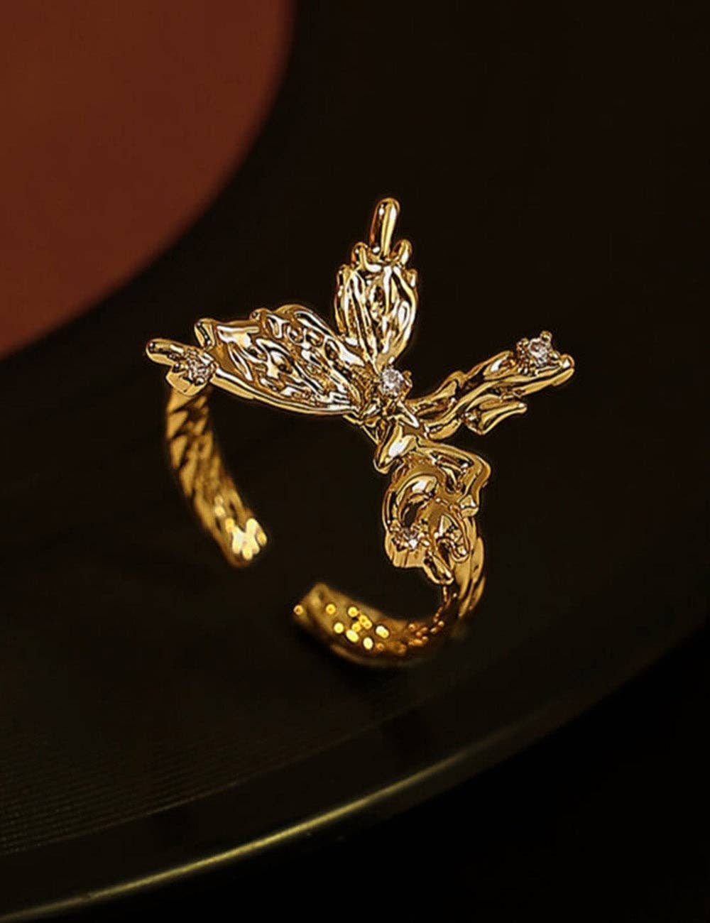 Modern Monarch Ring