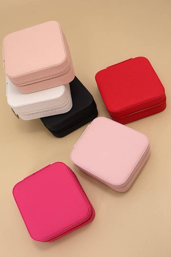 Travel Jewelry Box - Red