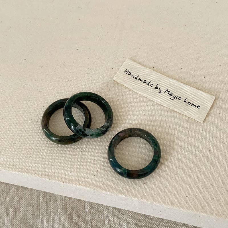 Marbled Gem Ring