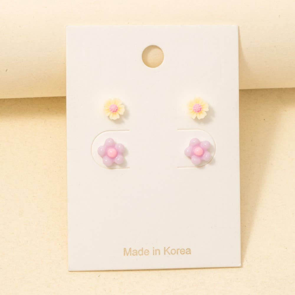 Flower Studs