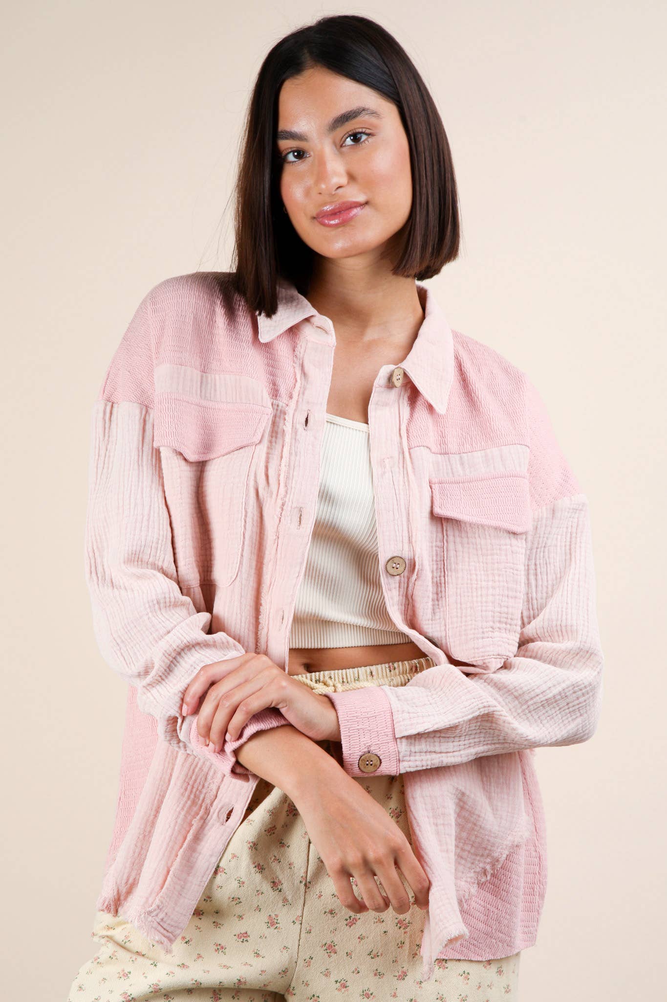 Blushing Shacket