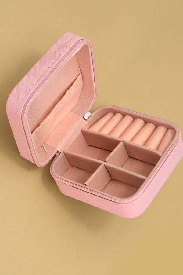 Travel Jewelry Box - Red