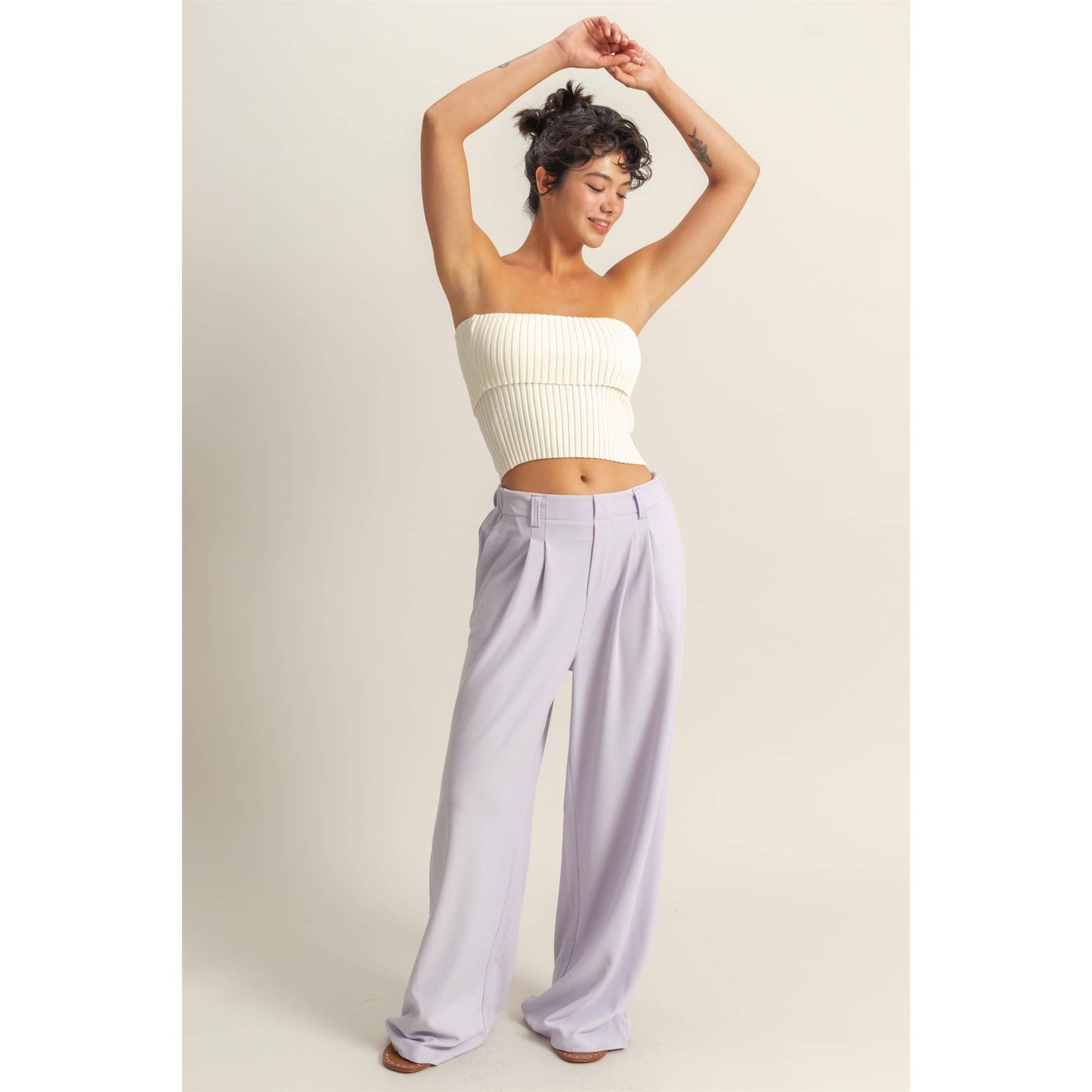 Lilac Knit Pant