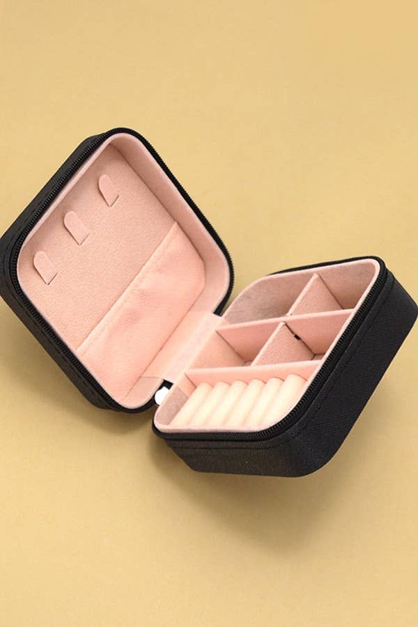 Travel Jewelry Box - Red