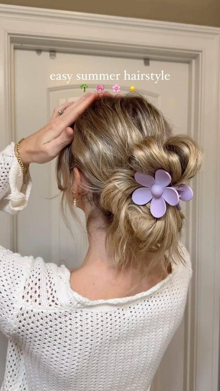 Matte Floral Claw