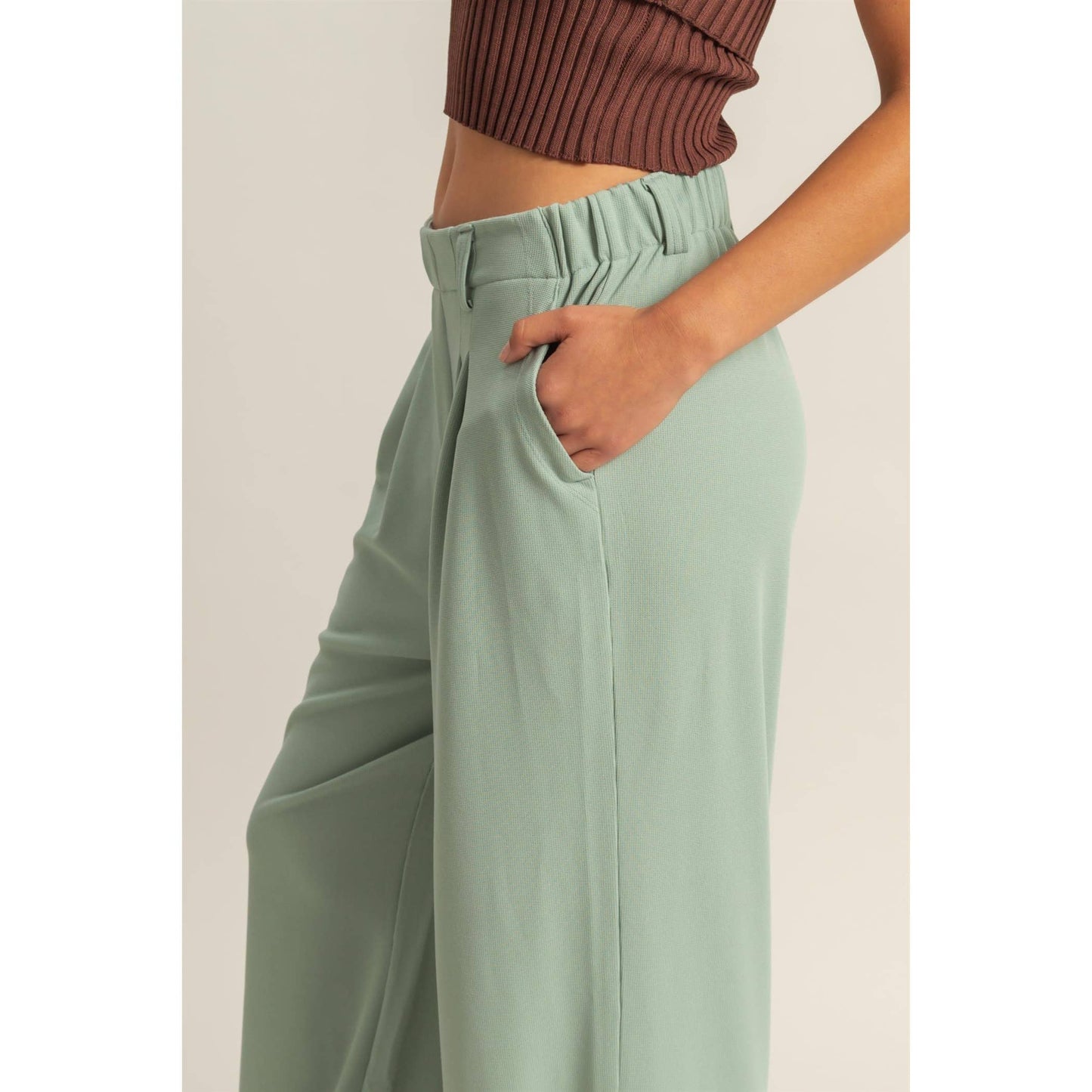 Lilac Knit Pant