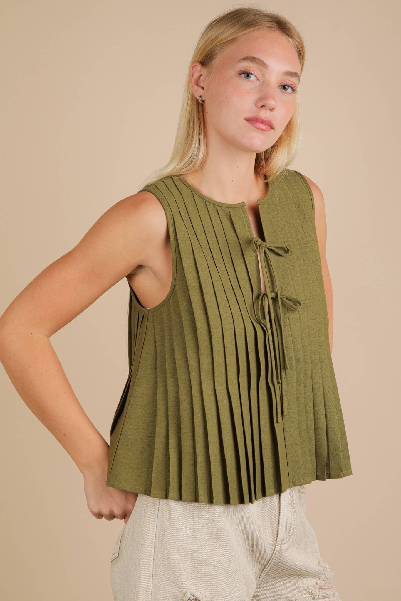 Olive Blouse