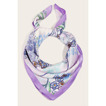 Load image into Gallery viewer, Lavender Floral Scarf
