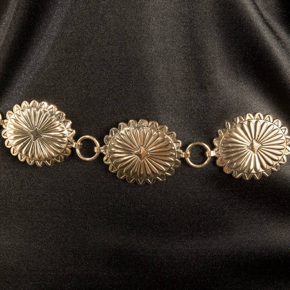 Floral Chain Belt