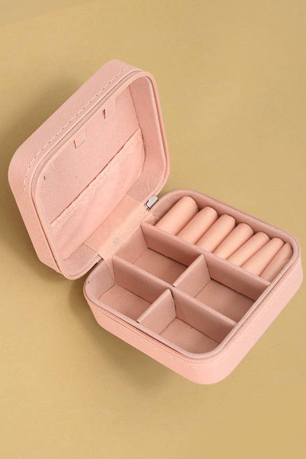 Travel Jewelry Box - Red