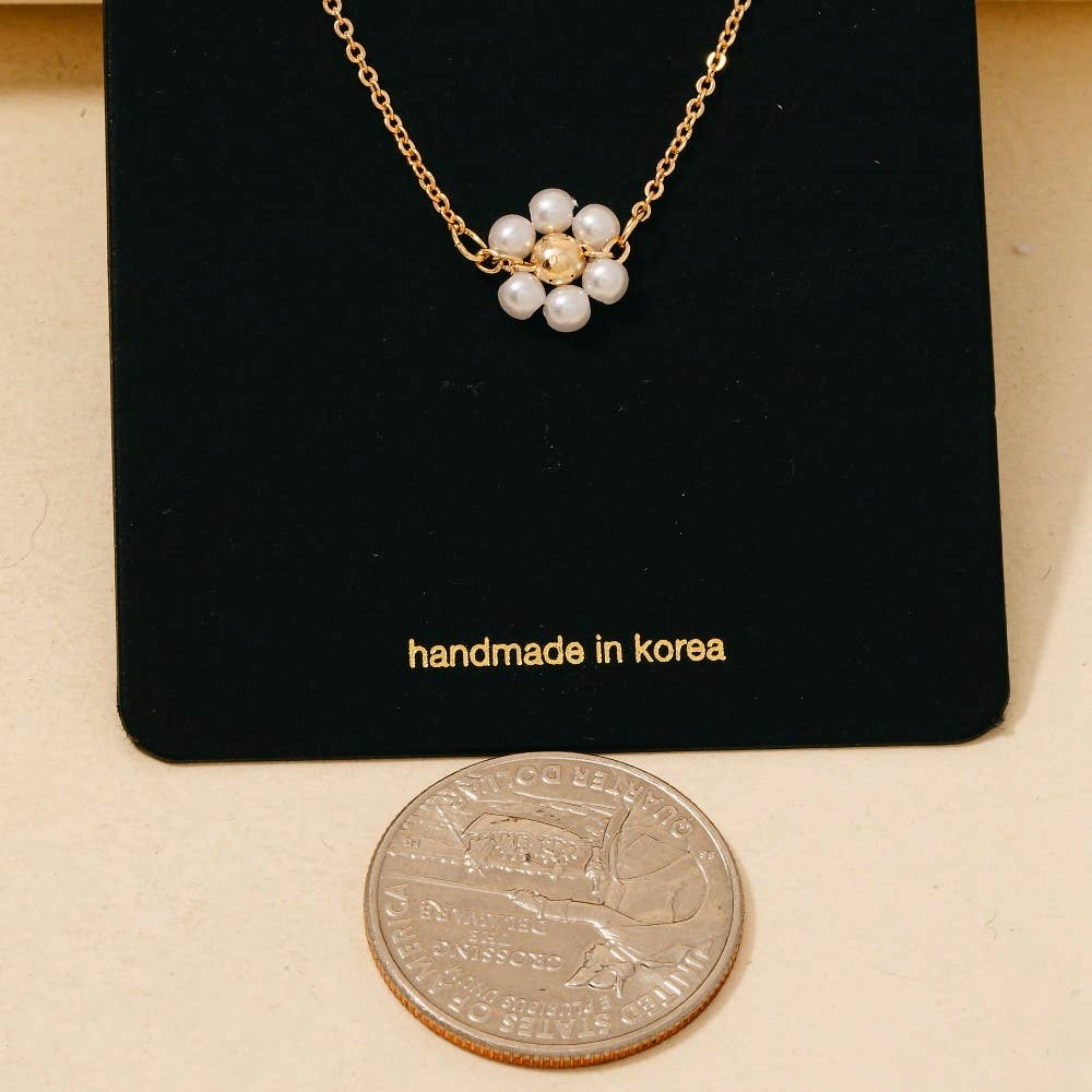 Pearl Flower Pendant