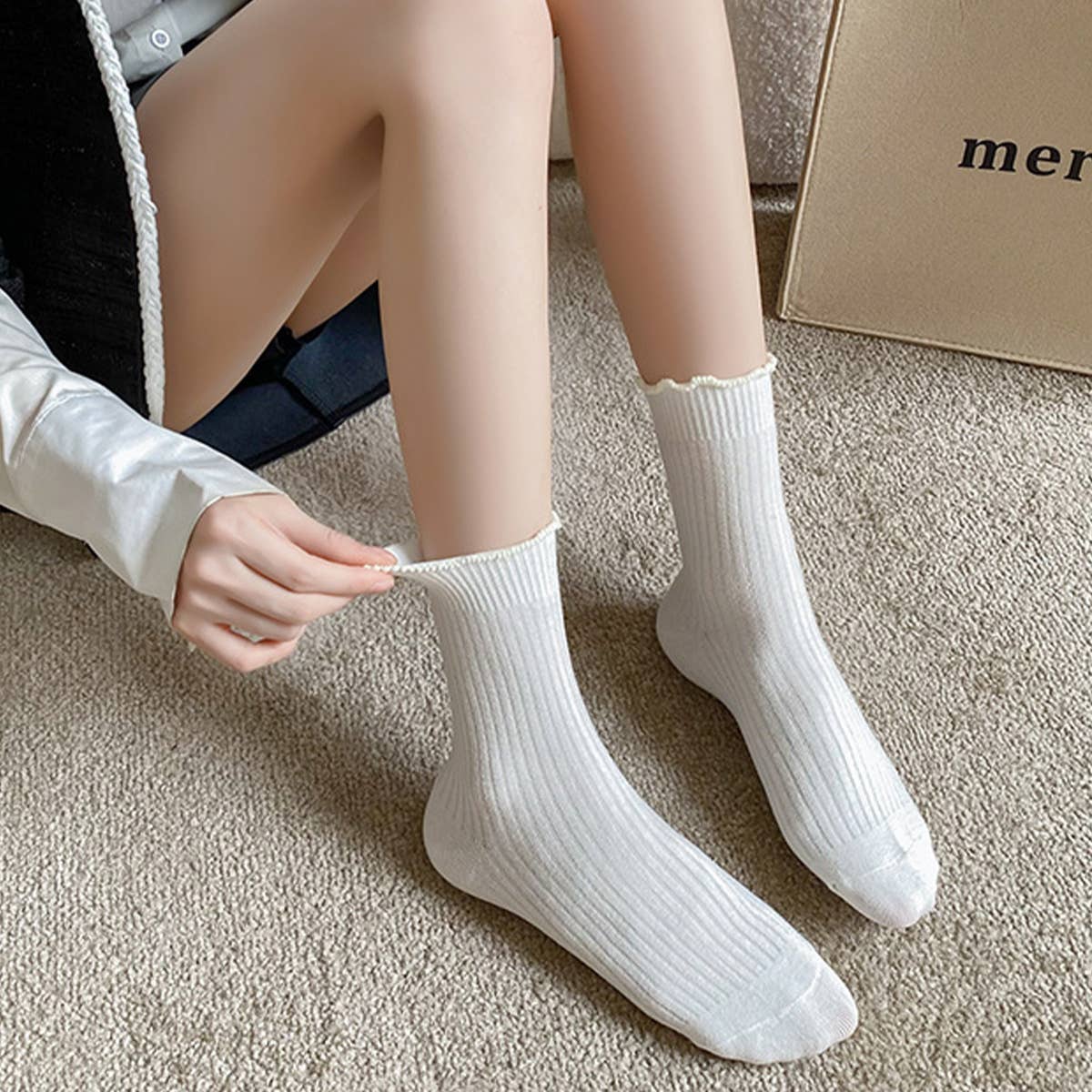Ruffled Ankle Socks