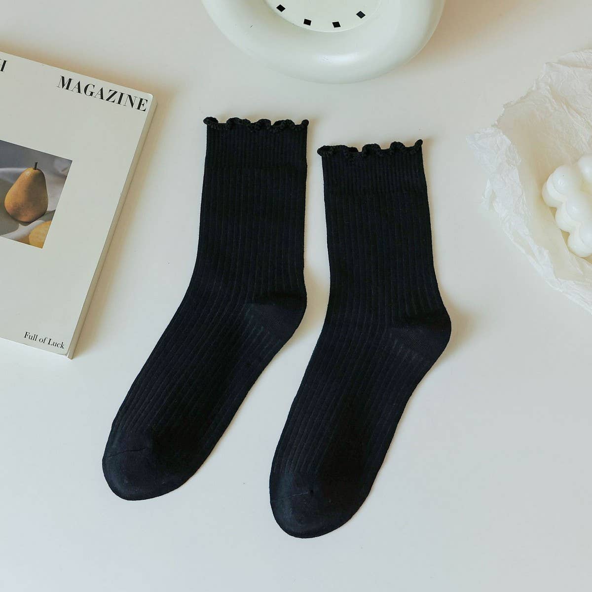 Ruffled Ankle Socks