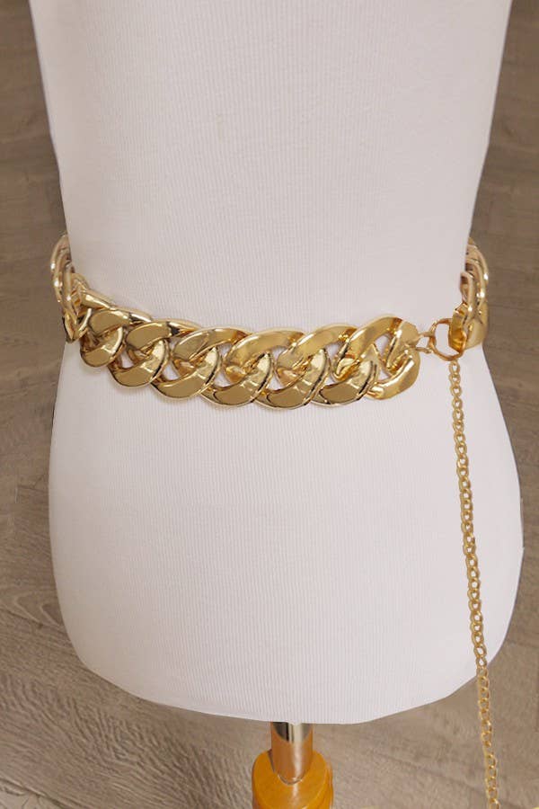 Thick Chain Belt