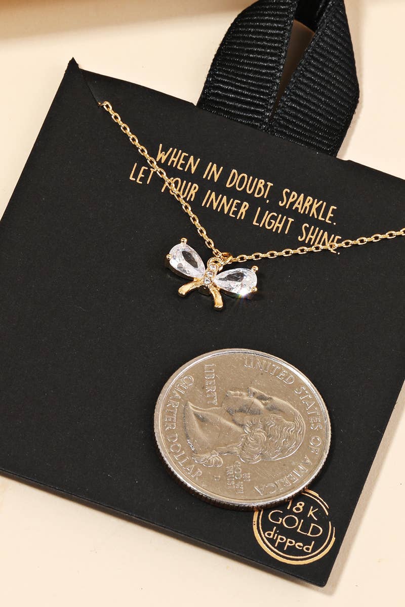 Tied With A Bow Pendant