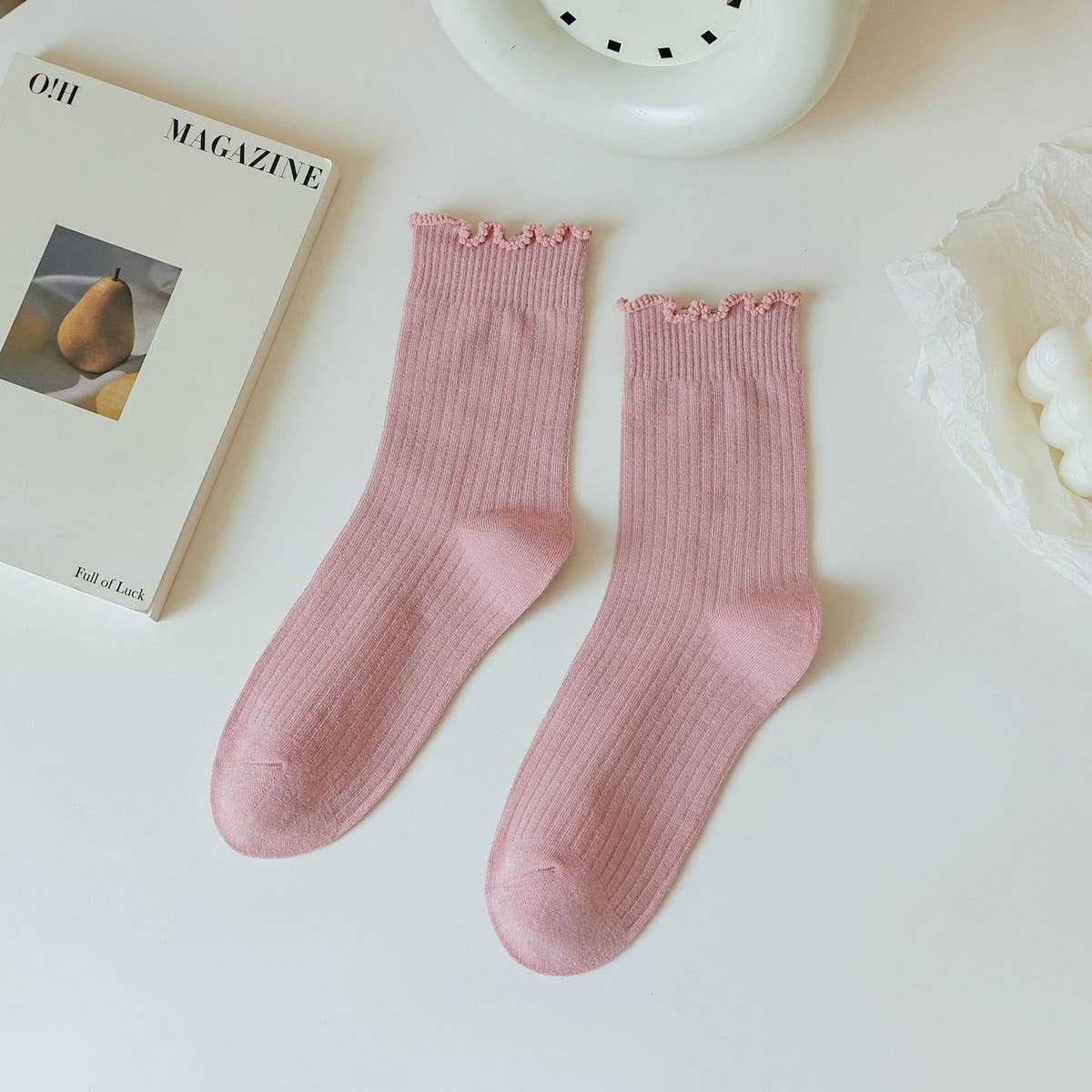Ruffled Ankle Socks