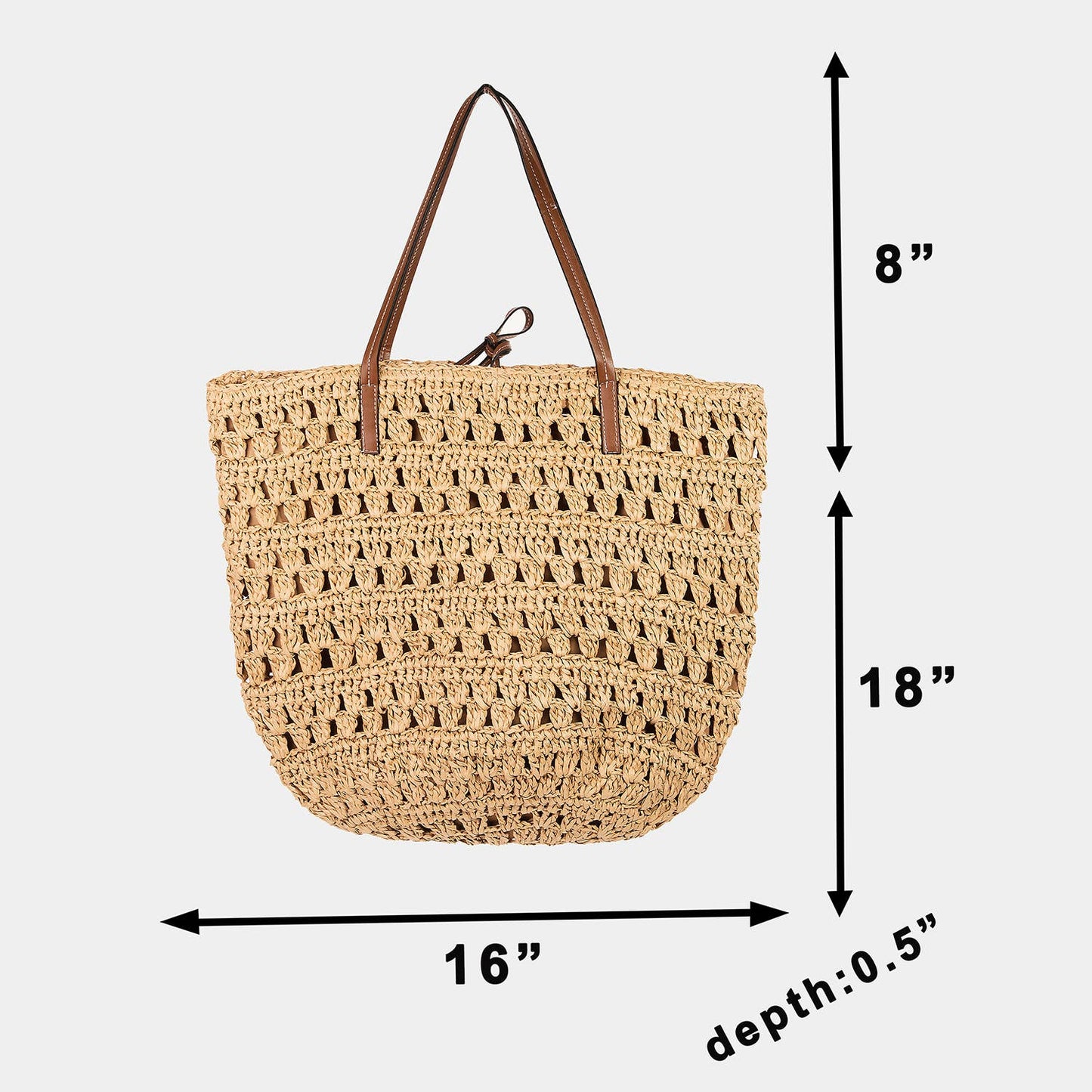 Simple Straw Tote