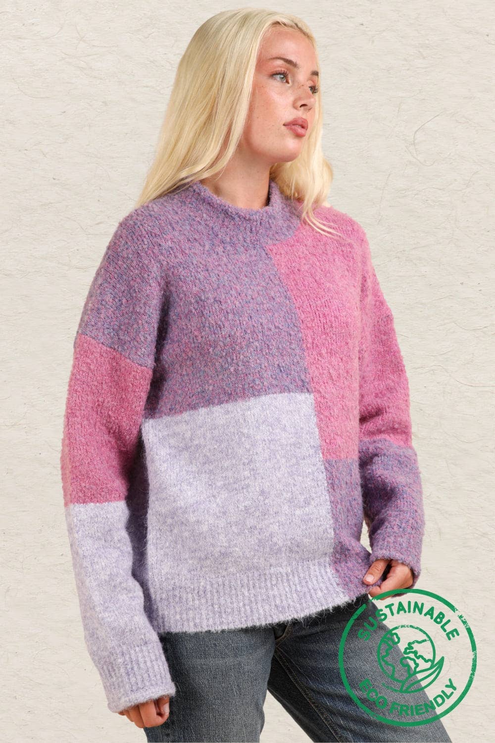 Hues of Violet Sweater