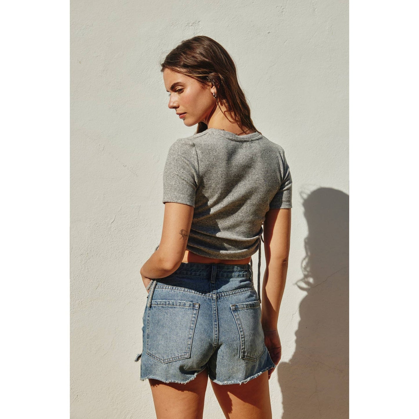Side Ruched Tee