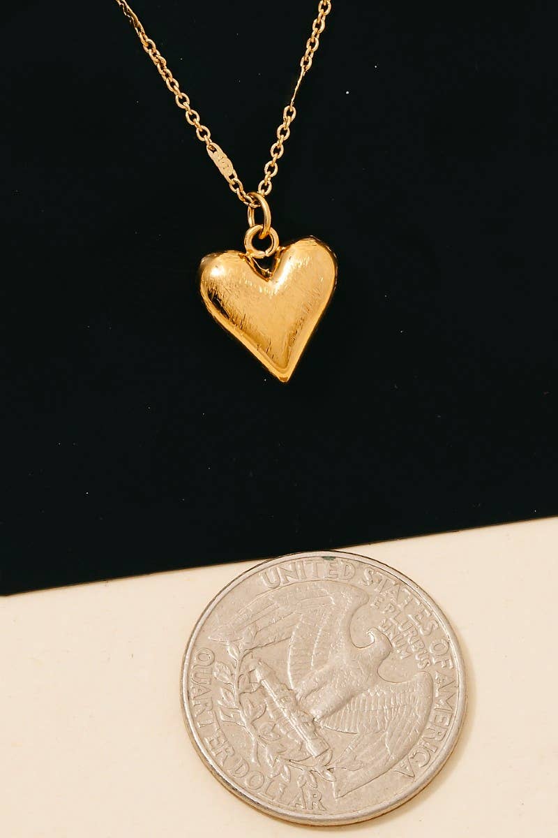 Steel Heart Pendant