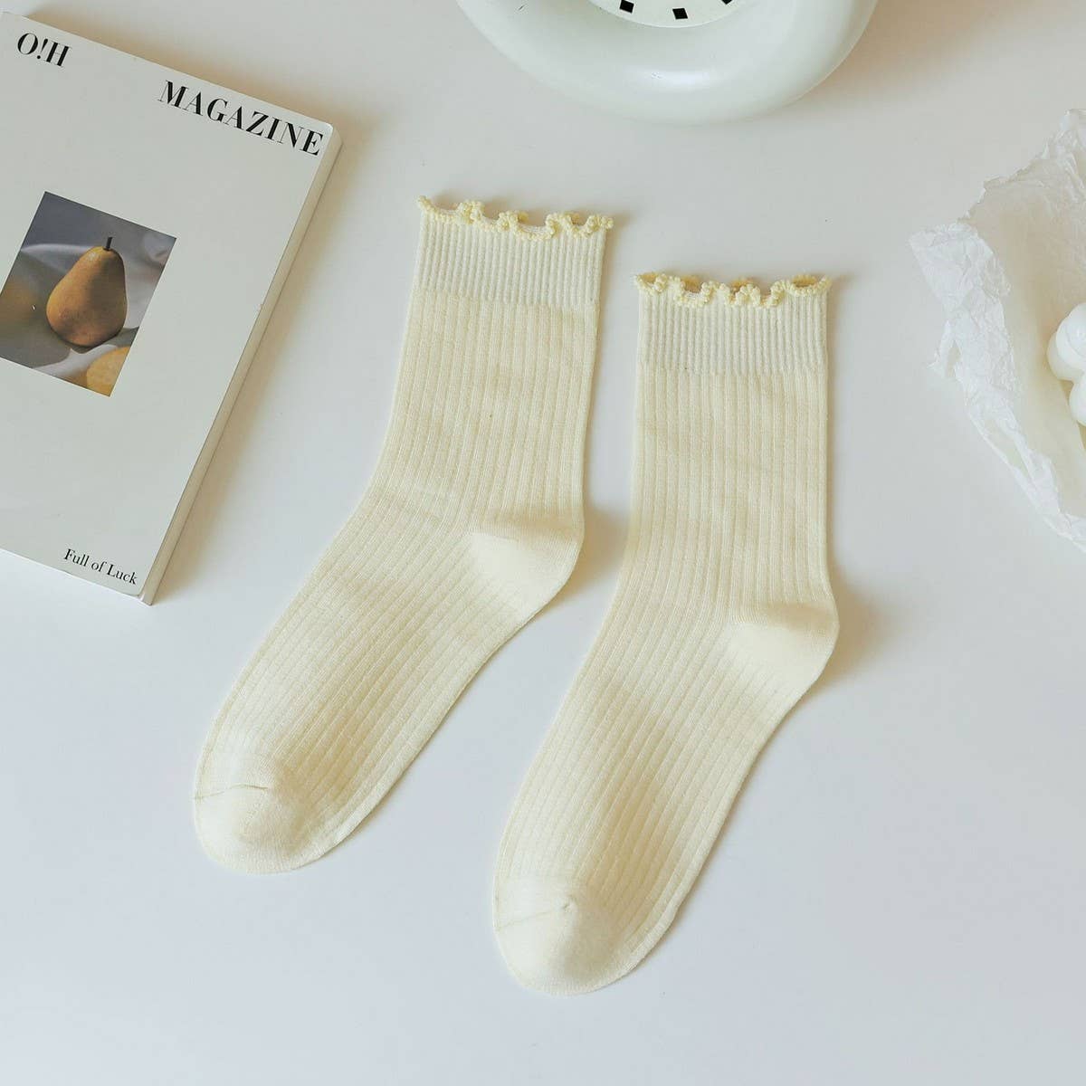 Ruffled Ankle Socks