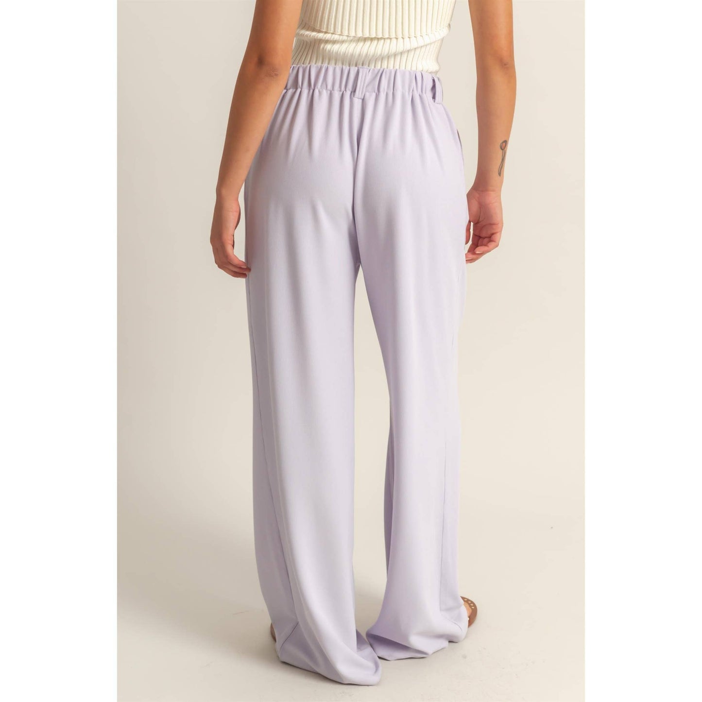 Lilac Knit Pant
