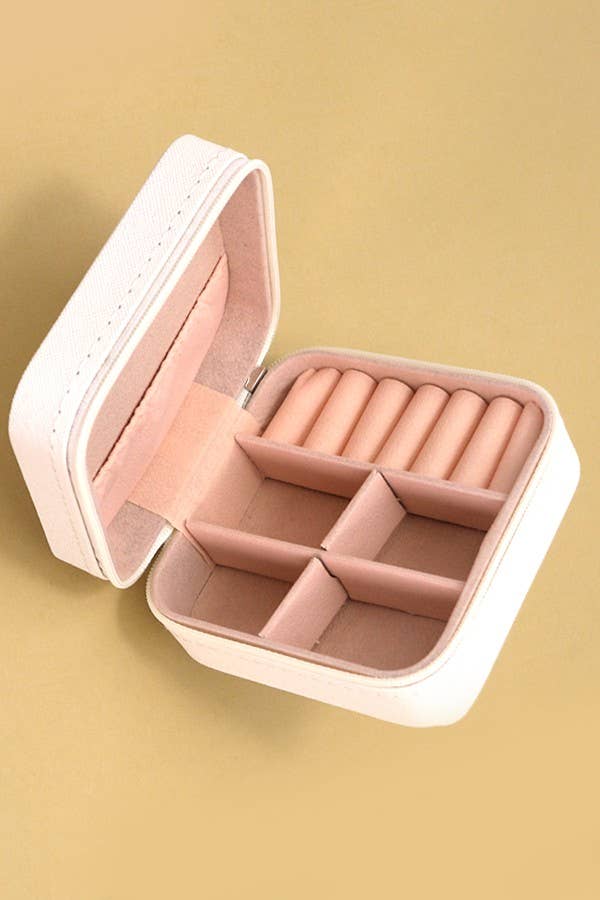 Travel Jewelry Box - Red