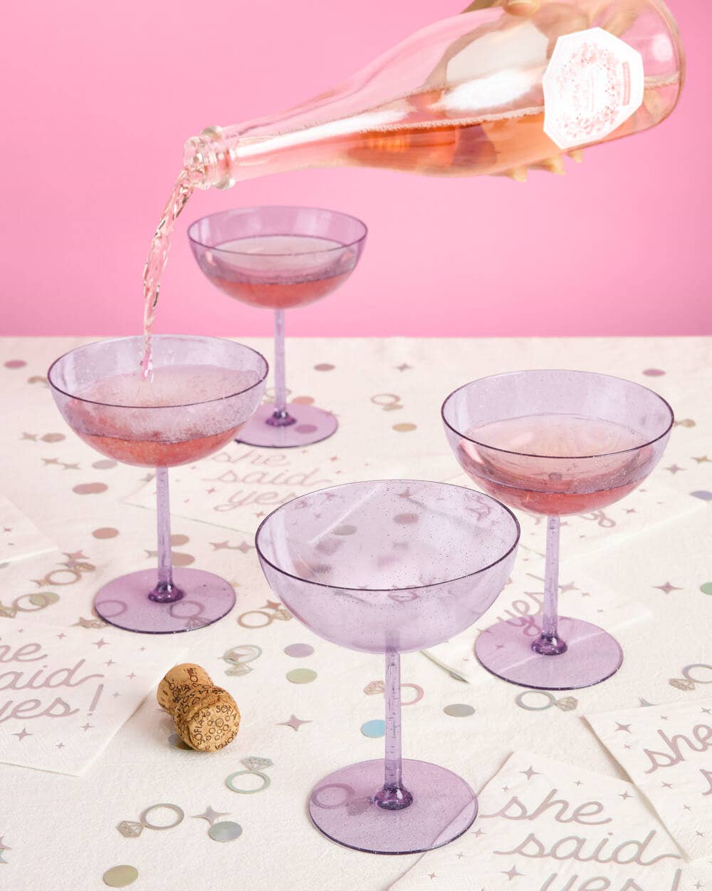 Purple Coup Cups