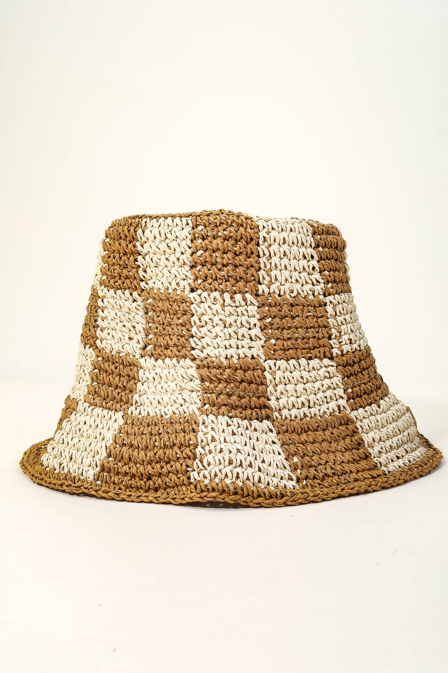 Checkered Bucket Hat