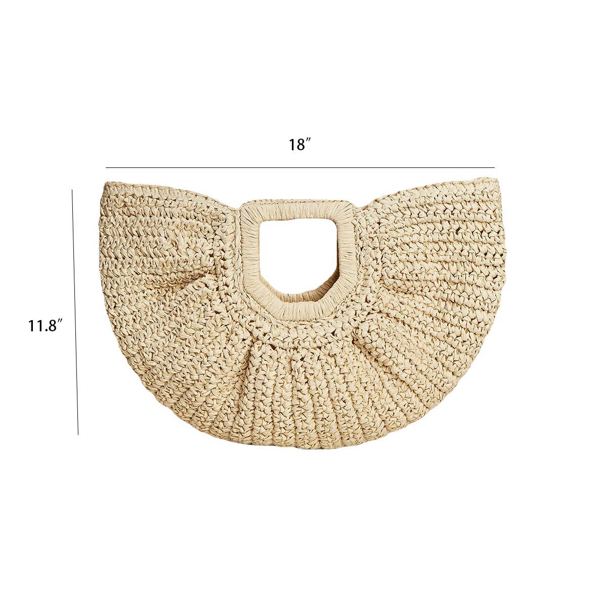 Half Moon Woven Bag