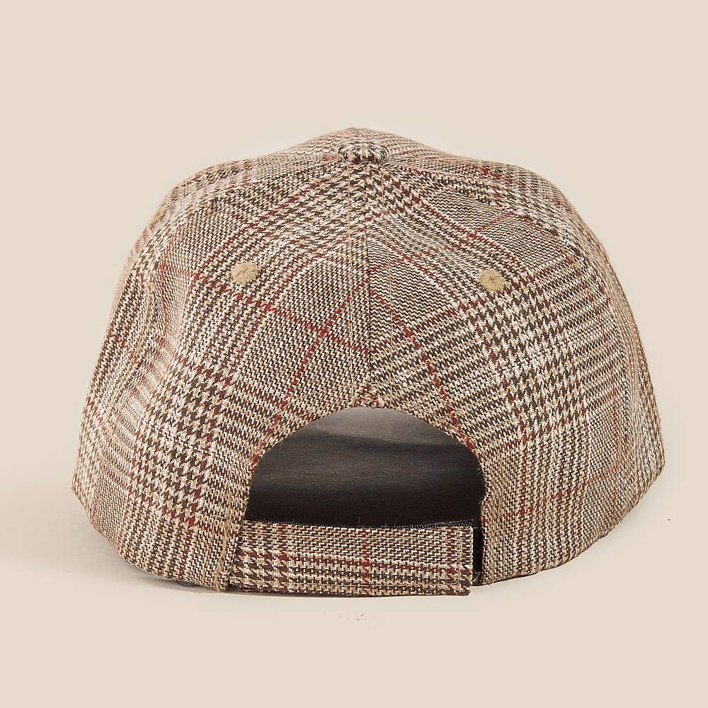 Glen Plaid Hat
