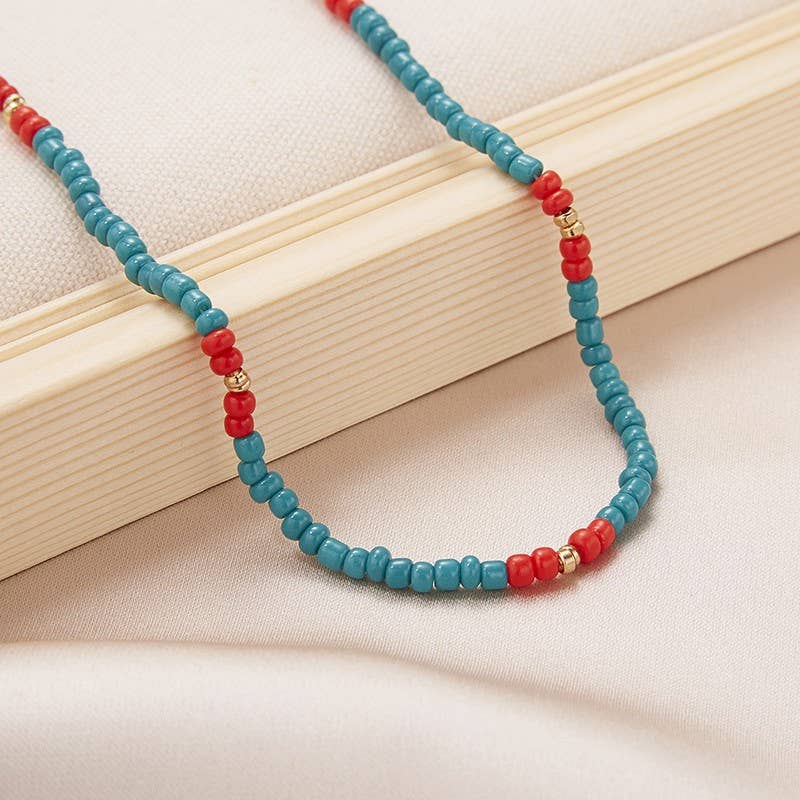 Puka Beaded Necklace