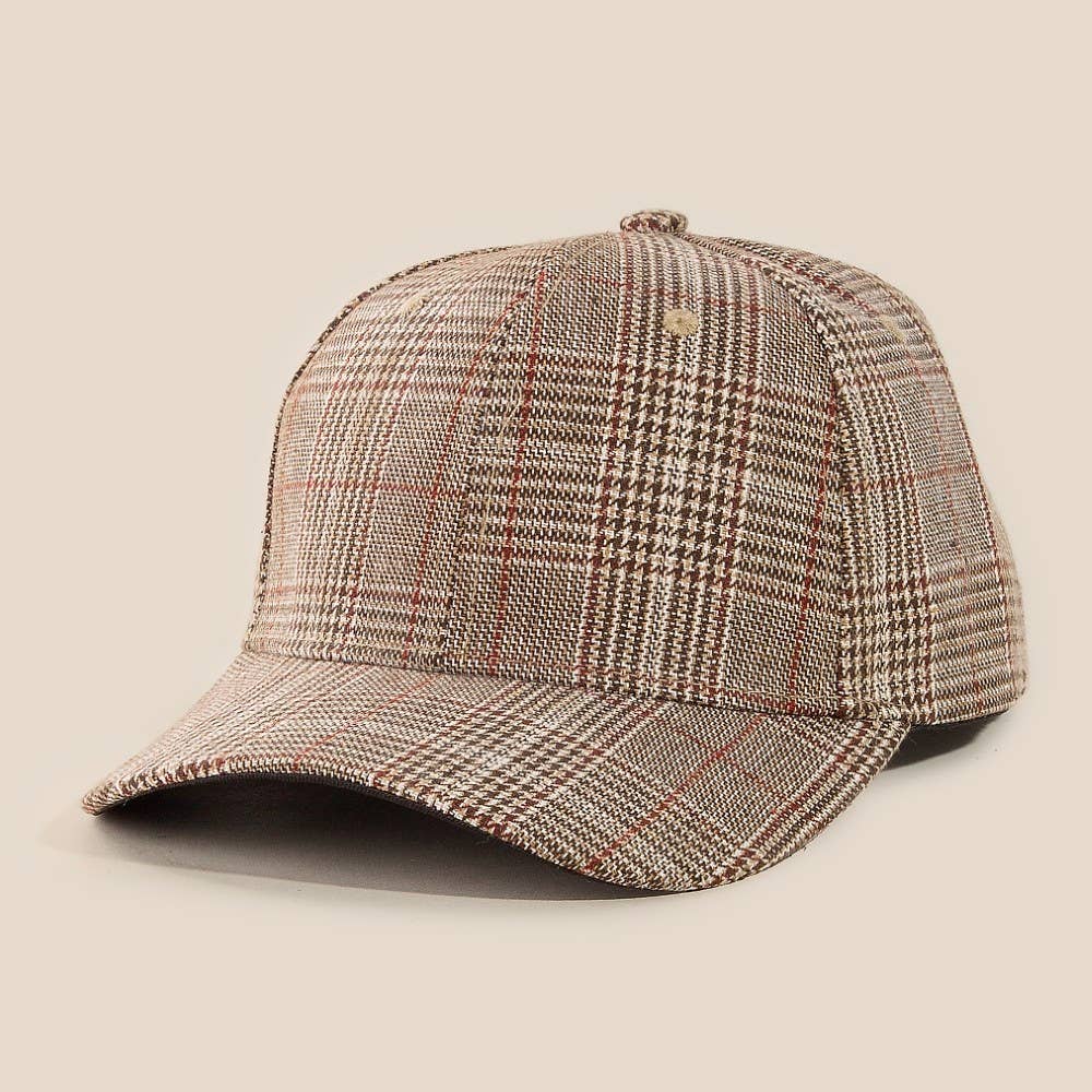 Glen Plaid Hat