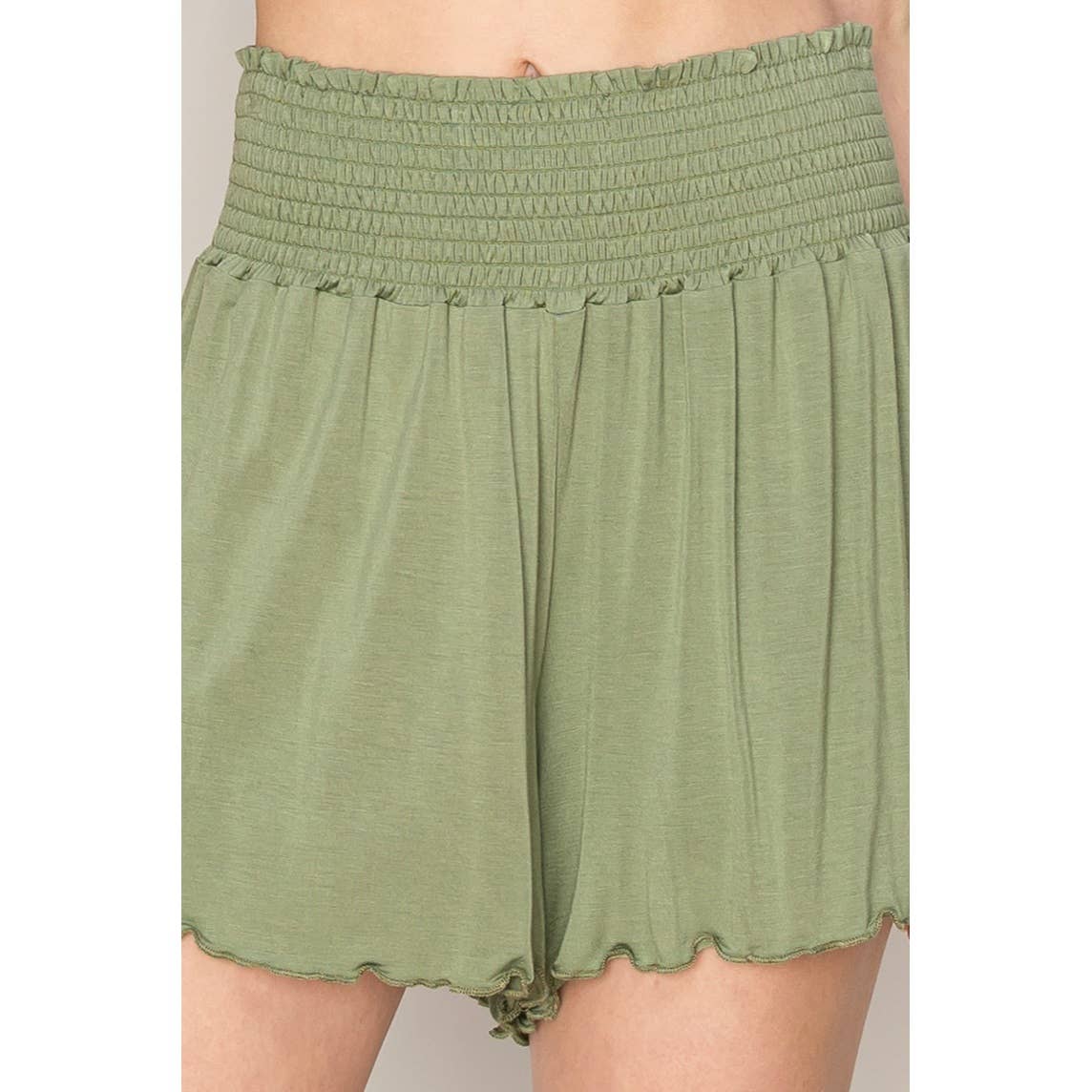 Baja Smocked Short