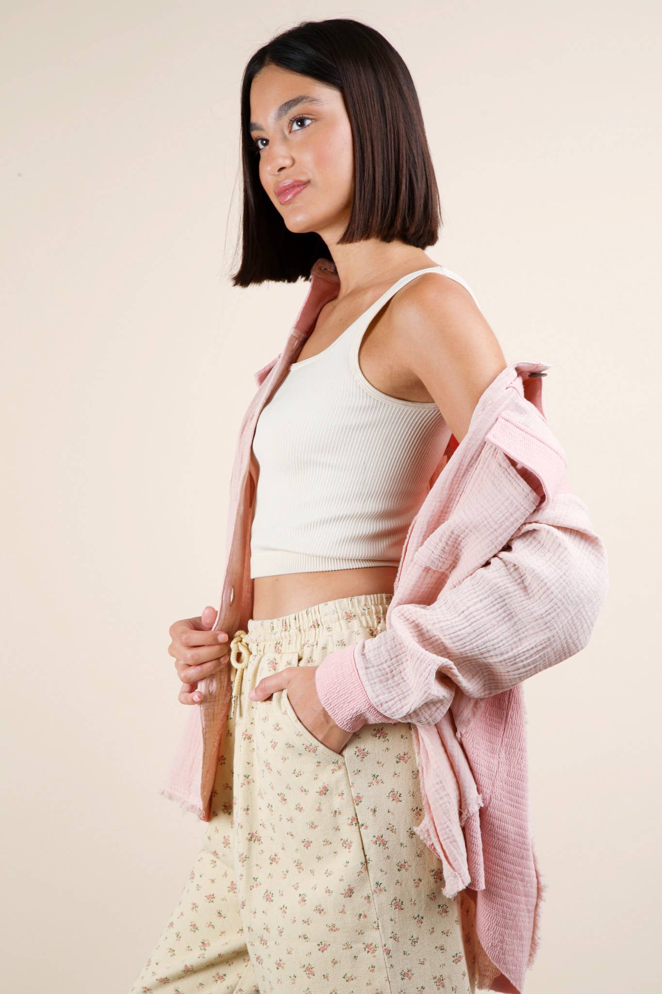 Blushing Shacket