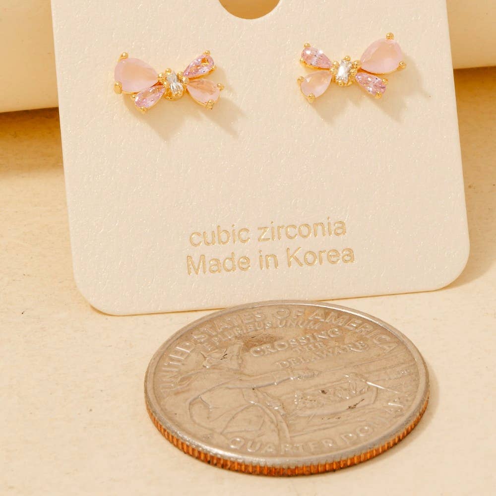 Tied With A Bow Studs
