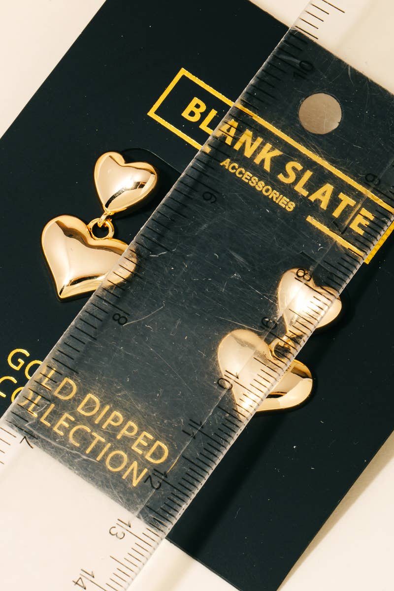 Double The Love Earring