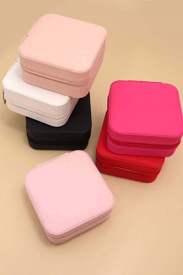 Travel Jewelry Box - Red
